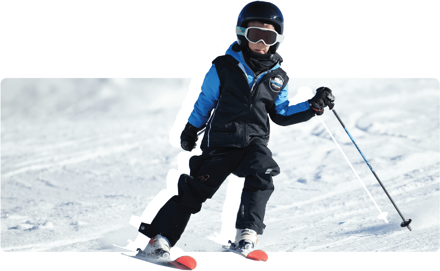 bambino ski team cesana